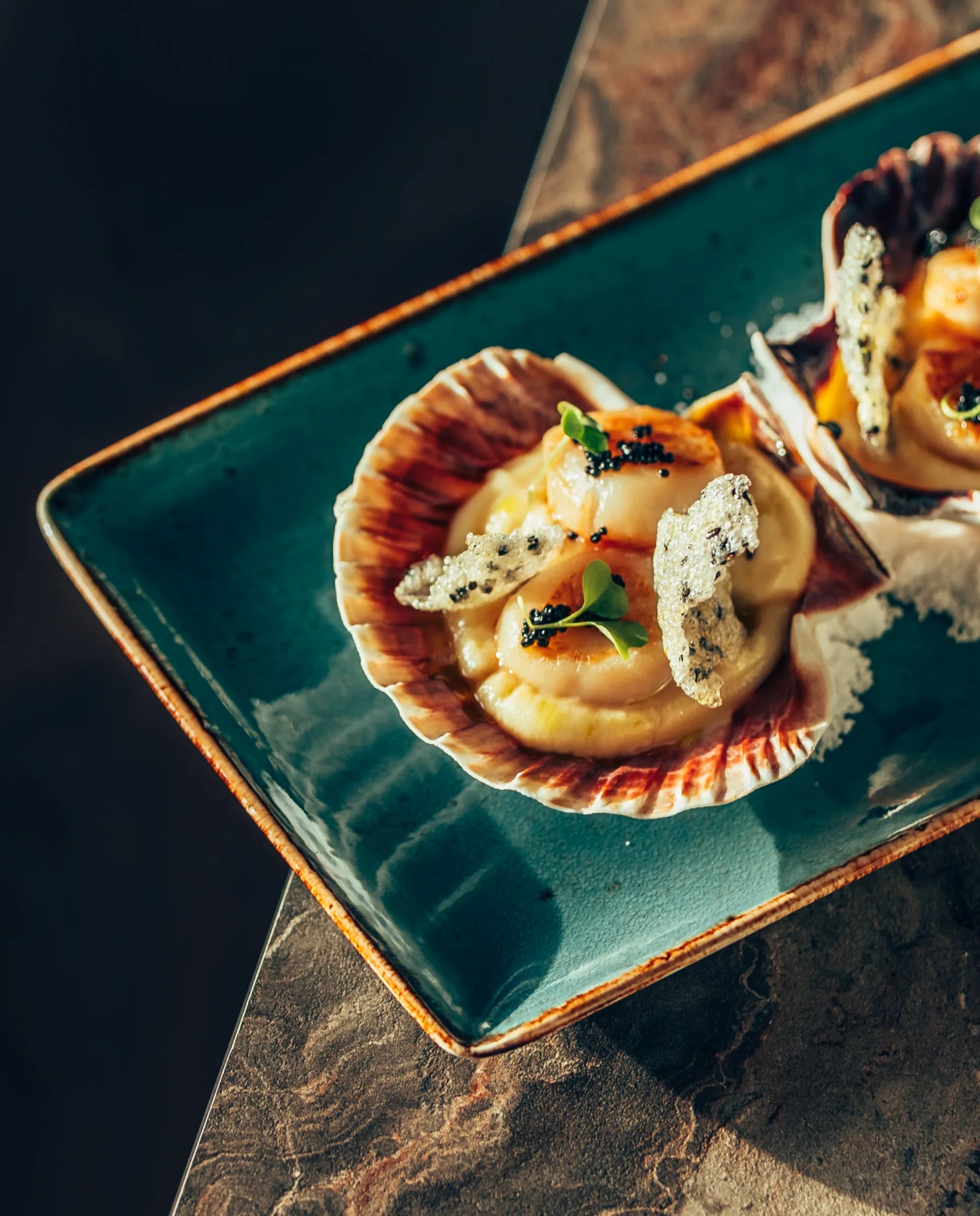 Asian fusion dish at Momo Asian Kitchen Bar